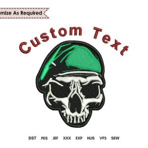 10. Skull With Green Cap