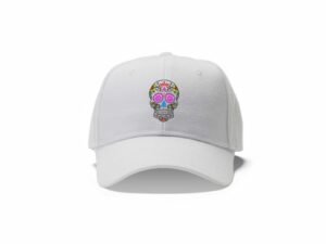 Day of Dead Skull Machine Embroidery Design