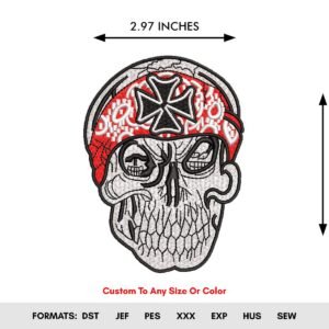 IRON CROSS AND SKULL