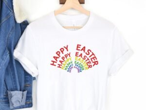 Happy Easter Spring Machine Embroidery Pattern