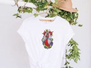 Sugar Skull With Flowers Machine Embroidery Pattern