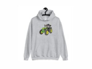 Green Farm Tractor Machine Embroidery Pattern