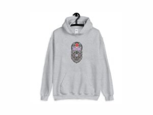 Mexican Machine Embroidery Design With Male Skull