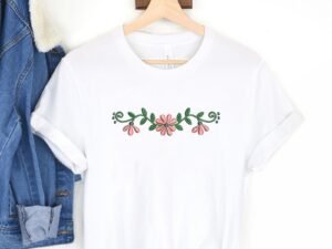 Flower Design Machine Embroidery Pattern