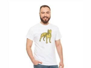 Pitbull Dog Animal Embroidery Pattern