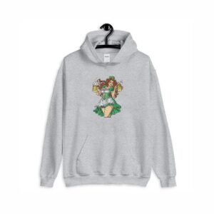 St Patrick's Day Beer Lady Embroidery Pattern
