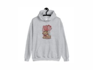 Teddy Bear Heart Machine Embroidery Pattern