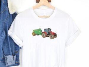 Farming Tractor Truck Machine Embroidery Design