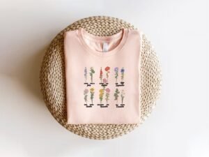 Larkspur Flowers Machine Embroidery Pattern