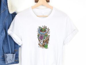 Owl Bird Machine Embroidery Design