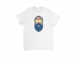 Bearded Skull Machine Embroidery Design - Mexican Skull