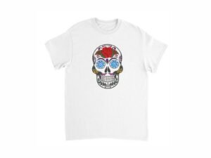 Embroidery Pattern for Skull Day Dead - Mexican Embroidery Design