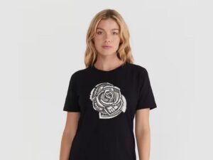 Vintage Rose Flower Machine Embroidery Pattern
