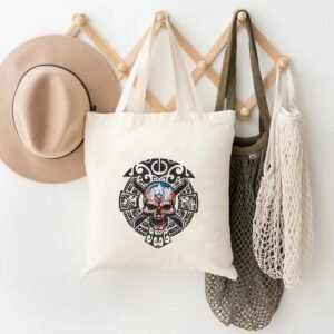 Compadre Taino Skull Machine Embroidery Pattern