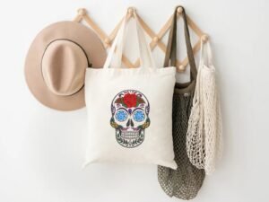 Embroidery Pattern for Skull Day Dead - Mexican Embroidery Design