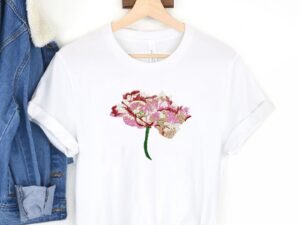 Carnation Machine Embroidery Pattern Flower Design