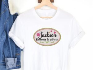 Flower Badge Machine Embroidery Pattern Design
