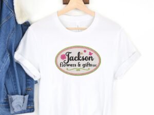 Flower Badge Machine Embroidery Pattern