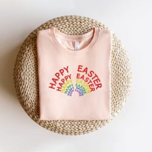Happy Easter Spring Machine Embroidery Pattern