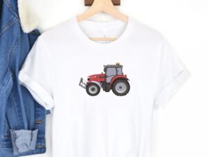 Farming Tractor Machine Embroidery Pattern