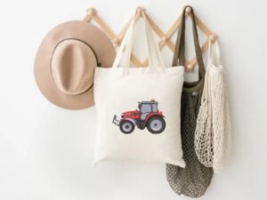 Farming Tractor Machine Embroidery Pattern