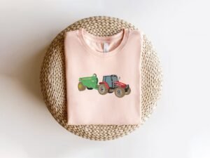 Farming Tractor Truck Machine Embroidery Design