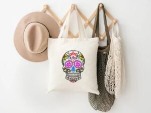 Day of Dead Skull Machine Embroidery Design