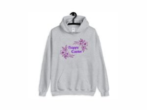 Easter Floral Monogram Machine Embroidery Pattern