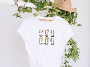 Larkspur Flowers Machine Embroidery Pattern