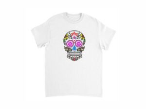 Day of Dead Skull Machine Embroidery Design