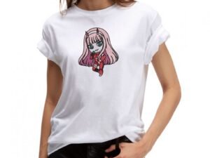 Zero Two Chibi Machine Embroidery Pattern
