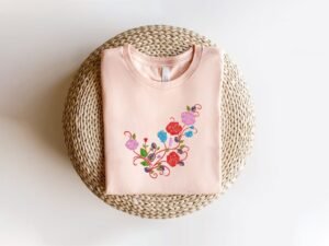 Rose Flower Border Machine Embroidery Design